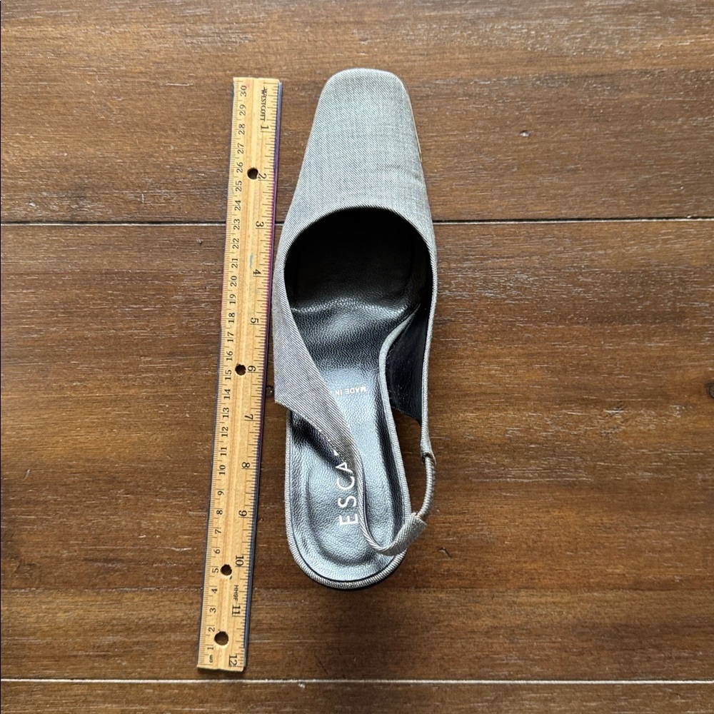 Size 8 38 Escada wool fabric gray Pumps - Picture 16 of 16